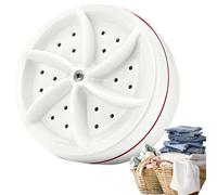 Laveuse à turbine à ultrasons,Machine de lavage à turbine,Petite machine de lavage à turbine à ultrasons | Machine à laver pour dortoir, nettoyage en profondeur, silencieux, pour serviettes, Fruits et