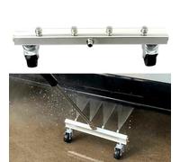 Laveuse de châssis de voiture, système de nettoyage haute pression en acier inoxydable 4000 PSI avec pulvérisateur à 4 trous et roues pour les détails automobiles