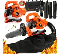 Laveuse de moteur 2v1 et feuilles d'aspirateur + sac Demon GT souffle