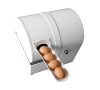 Laveuse d'Œufs Automatique, 2300 pcs/h Nettoyeur Électrique pour Œufs de Poule et Canard, Corps en ABS avec Brosse Métallique Sans Entretien pour Ferme et Maison