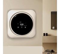 Laveuse petite machine à laver sous-vêtements 3,5 L murale électrique entièrement automatique chaussette laveuse compacte avec sèche-linge, pour buanderie d'appartement