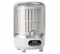 Laveuse portable à double chambre, stérilisation UV 3L et essorage, mini nettoyant rechargeable pour voyage et maison