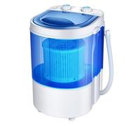 Laveuse portable Mini machine à laver portable Capacité de lavage Semi-automatique Compact Lavse Essorse Petite le linge Appareils blanchisserie pour camping, dortoirs et appartements