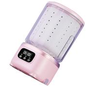 Laveuse sèche linge compacte Combo 2L ABS + PP cycle de rotation automatique avec base contre la meilleure base, idéal pour les appartements, dortoirs, voyages, gain de place, transportable