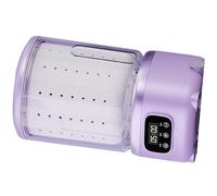 Laveuse sèche linge compacte Combo 2L ABS + PP cycle de rotation automatique avec base contre la meilleure base, idéal pour les appartements, dortoirs, voyages, gain de place, transportable