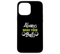 Lavez Toujours Vos balles pour Les Joueurs de Golf Coque pour iPhone 13 Pro Max