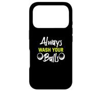 Lavez Toujours Vos balles pour Les Joueurs de Golf Coque pour iPhone 17 Pro