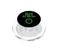 L'avez-Vous éteint et allumé Le Support Technique Informatique de réparation Informatique PopSockets PopGrip pour MagSafe