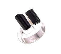 Lavie Jewelz 0.925 Argent sterling Fancy Tourmaline noire