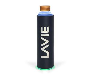 LaVie Pure Purificateur d'eau Innovant à Lumière UVA, sans Cartouche. Transformez Votre Eau du Robinet en Eau Pure et Douce en 15 Minutes- Capacité 1 L Couleur: Anthracite