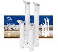 Lavieair Heavy Duty Coffre de linge, sèche linge et gants à chaussures avec minuteur et ventilateur, Blanc