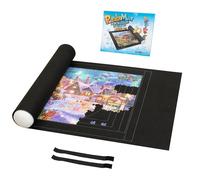 Lavievert 1500 Piece Jigsaw Puzzle Mat Roll Up with Unique Auxiliary Line Design, Portable Puzzle Board for Adults, Non-Slip Puzzle Keeper Storage Saver for Up to 1500 Piece Puzzles