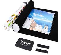 Lavievert Jigsaw Puzzle Roll Mat Puzzle Storage Mat Felt Mat, Long Box Package, Jigroll Up To 1,500 Pieces - Comes with A Drawstring Opening Design Bag