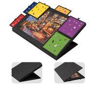 Lavievert Planche de puzzle inclinable de 1500 pièces avec support et housse 2 en 1, plateau de puzzle léger en feutre avec 6 tiroirs colorés, table de puzzle portable avec rangement pour adultes -