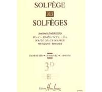 LAVIGNAC ALBERT - SOLFEGE DES SOLFEGES VOL.3D SANS ACCOMPAGNEMENT
