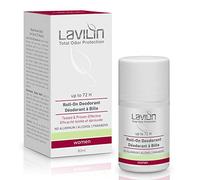 LAVILIN Déodorant en boule pour les femmes | Jusqu'à 72 heures de Protection à long terme contre les mauvaises odeurs - sans Aluminium, Alcool et Parabens | Sans Cruauté - Agréable pour votre Peau -