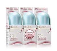 Lavilin Lot de 3 déodorants roll-on 72 heures