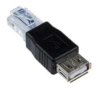 Mengmen Adaptateur de Prise USB Une vers Ethernet Mâle RJ45 Nouveau