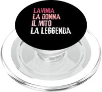 Lavinia La Donna Il Mito La Leggenda Festa di Compleanno PopSockets PopGrip pour MagSafe