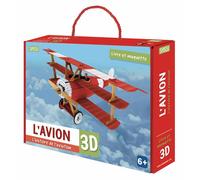 L'avion 3D - nouvelle Edition 2026 - Ester Tomè - Sassi - Boîte ou accessoire - Jeux livres objets