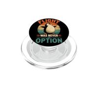 L'avion n'a jamais été Une Option, Blague Amusante sur l'aviation avec Les Pingouins PopSockets PopGrip pour MagSafe