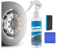 Laviscent Poudre de fer - Détachant instantané de rouille Laviscent - Spray multifonction pour enlever la rouille de voiture, chaînes de vélo, matériaux métalliques, etc. (100 ml, 1 pièce)