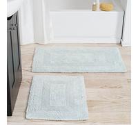 Lavish Home 2 pièces 100% Coton de Tapis réversible