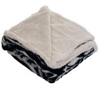 Lavish Home Couvre-lit - Polaire/Sherpa