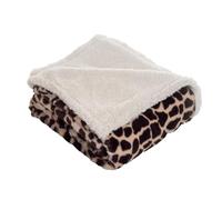 Lavish Home Couvre-lit - Polaire/Sherpa