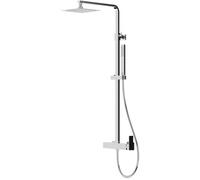 LaVita Aquila ensemble de douche mural avec douche pluie chrome 5900378342908