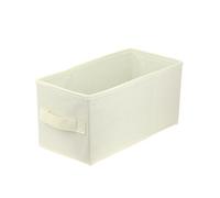 lavita avita Boîte de rangement en tissu | Boîtes de rangement pliantes 15 x 31 x 15 cm | Tiroir Boîte de rangement Tiroir | Systèmes de rangement pour les vêtements | 1 pièce (crème)