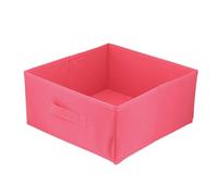 lavita Boîte de rangement en tissu | Boîtes de rangement pliantes 31 x 31 x 15 cm | Tiroir Boîte de rangement Tiroir | Systèmes de rangement pour les vêtements | 1 pièce (rose foncé)