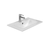 LaVita Floryda lavabo 61.5x40.5 cm rectangulaire de meuble-encastrée blanc 5908211485027