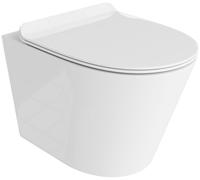 LaVita Galve cuvette wc avec abattant à descente lente suspendue oui blanc brillant 5908211491936