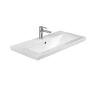 LaVita Kalifornia lavabo 81x39 cm rectangulaire de meuble-encastrée blanc 5908211495217