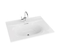 LaVita Kolorado lavabo 61x46.5 cm rectangulaire de meuble-encastrée blanc 5908211416205