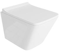 LaVita Lago ensemble cuvette + abattant suspendue oui oui blanc brillant 5900378344858