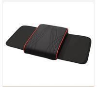 LAVIYE Coussin rehausseur boîte accoudoir, pour Tesla Model 3 Model X Model Y Model S, Contient Une Mousse à mémoire de Forme Confortable soulager la Fatigue,C Black-Red- Storage Bag Style