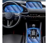 LAVIYE Film de protection anti-rayures en TPU transparent pour console centrale de voiture Mazda 3 AXELA 2020-2024