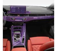 LAVIYE Film intérieur de Voiture Tableau de Bord Planche de Piano Console Centrale Anti-Rayures Transparente TPU PPF Film refit, pour Audi A5 S5 2021-2023