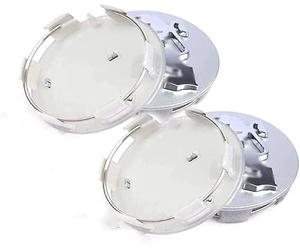 LAVIYE Lot de 4 Capuchons centraux de moyeu de Voiture, Capuchons de Garniture de moyeu Central de Roue Insigne de pour Peugeot Wheel Center Caps 45/50/55/60mm,C 55mm