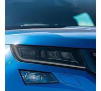 LAVIYE Phare de Voiture Film de Protection Lumière Avant résistant aux Rayures Autocollant TPU Noir fumé Transparent, pour Skoda Kodiaq 2016- présent RS