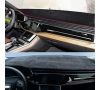 LAVIYE Tapis de protection en daim pour tableau de bord de voiture - Accessoires élégants et décoratifs pour Audi Q7 Q8 SQ7 SQ8 RSQ8 RSQ8 2020-2024