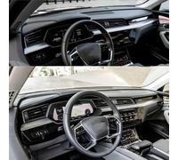 LAVIYE Tapis de protection en daim pour tableau de bord de voiture - Pour console centrale - Élégant et décoratif - Pour Audi E-tron