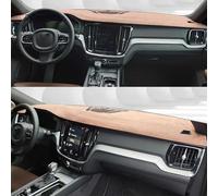 LAVIYE Tapis de protection en daim pour tableau de bord de voiture - Tapis de protection élégant et décoratif pour tableau de bord - Accessoires pour Volvo S60 V60 T8 Cross Country B5 B6 2020-2025