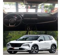 LAVIYE Tapis de tableau de bord en daim pour console centrale - Accessoire élégant pour tableau de bord - Pour Nissan X-Trail T33 E-Power 2022 2023-2024