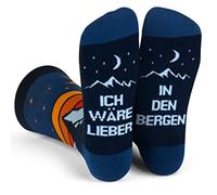 Lavley Je préfère les chaussettes cadeau amusant pour les hommes et les femmes, Bergen, taille unique