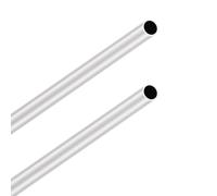 LAVMHAB 6063 Tubes en aluminium 14 mm OD/diamètre extérieur x 1,0 mm épaisseur de paroi, longueur 300 mm, tube rond en aluminium sans soudure (2 pièces)