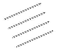 LAVMHAB Lot de 4 tubes ronds droits en acier inoxydable 304 - 5 mm de diamètre extérieur x 4 mm (DI x DI) - Épaisseur de paroi : 200 mm de long