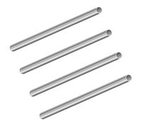 LAVMHAB Lot de 4 tubes ronds en acier inoxydable 304 - 10 mm de diamètre extérieur x 0,5 mm d'épaisseur de paroi - 200 mm de longueur